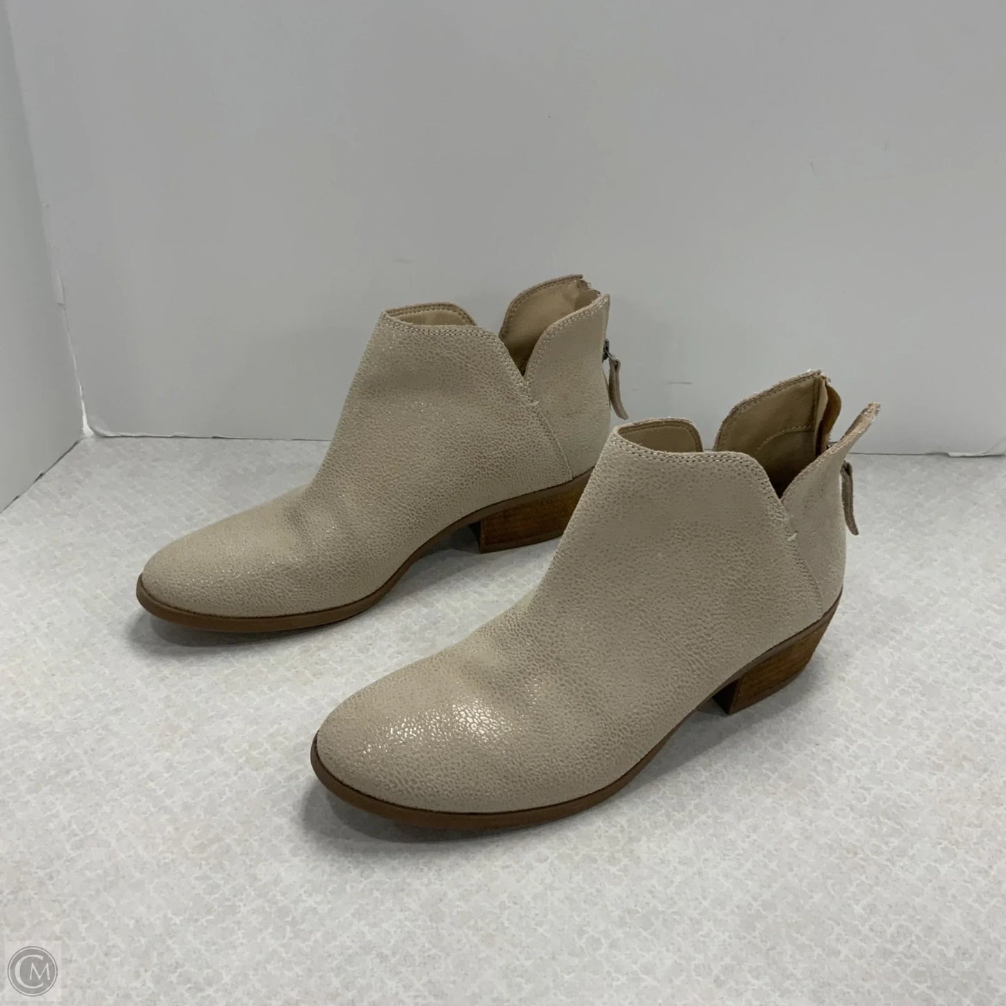 Boots Ankle Flats By Michael Shannon In Brown, Size: 9