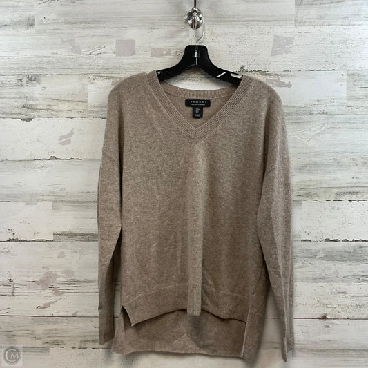 Sweater Cashmere By Tahari In Brown, Size: M