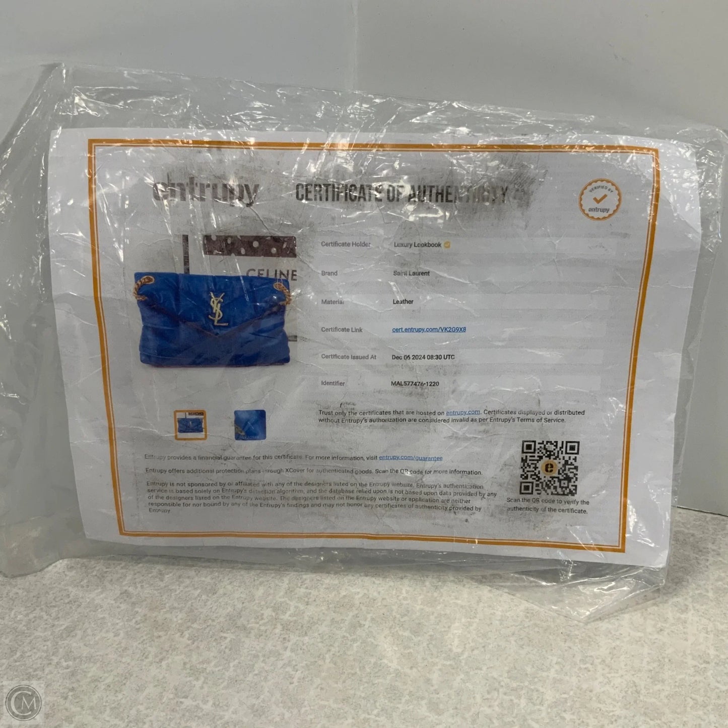 Handbag Luxury Designer By Yves Saint Laurent, Size: Medium