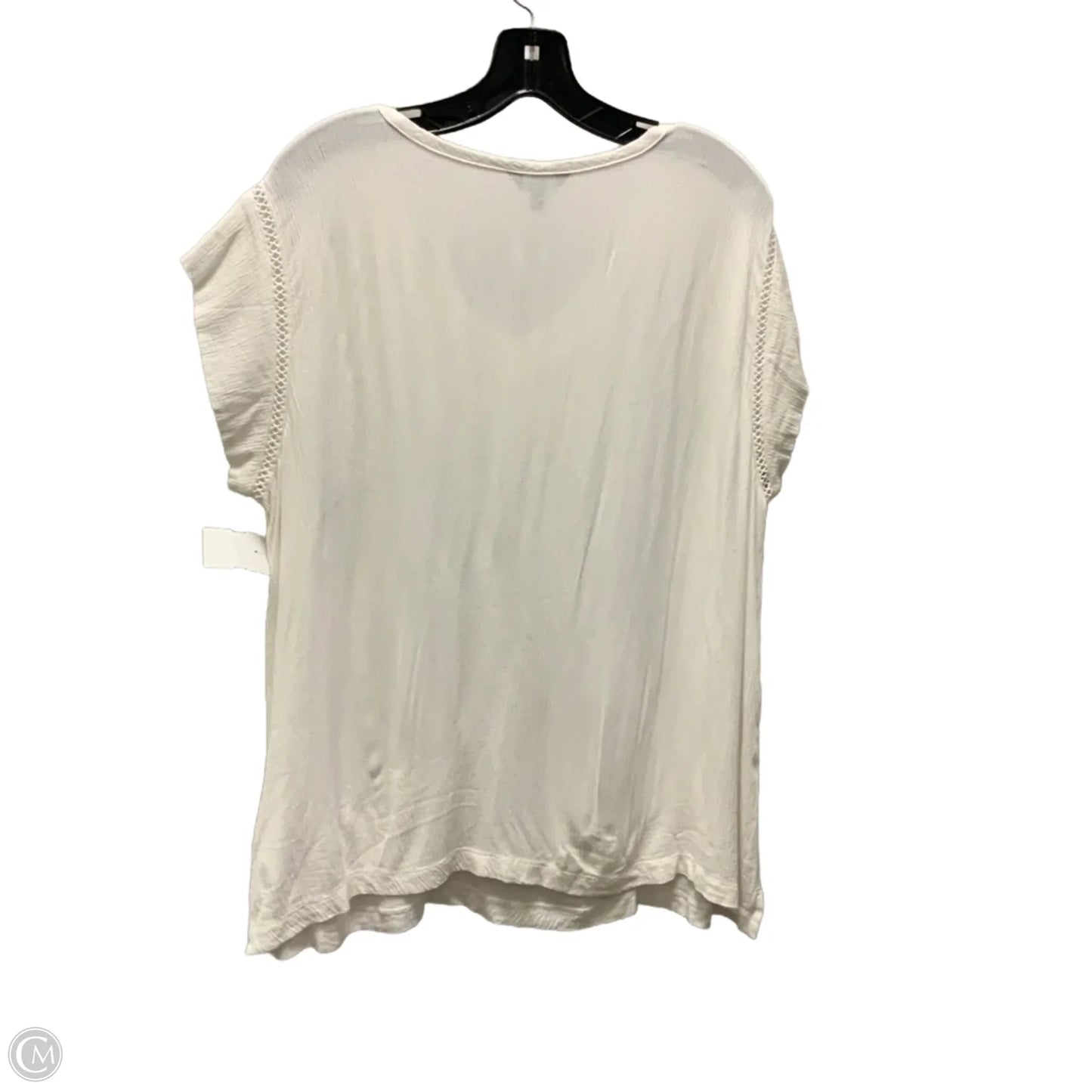 Top Short Sleeve Basic By Buffalo David Bitton In White, Size: L