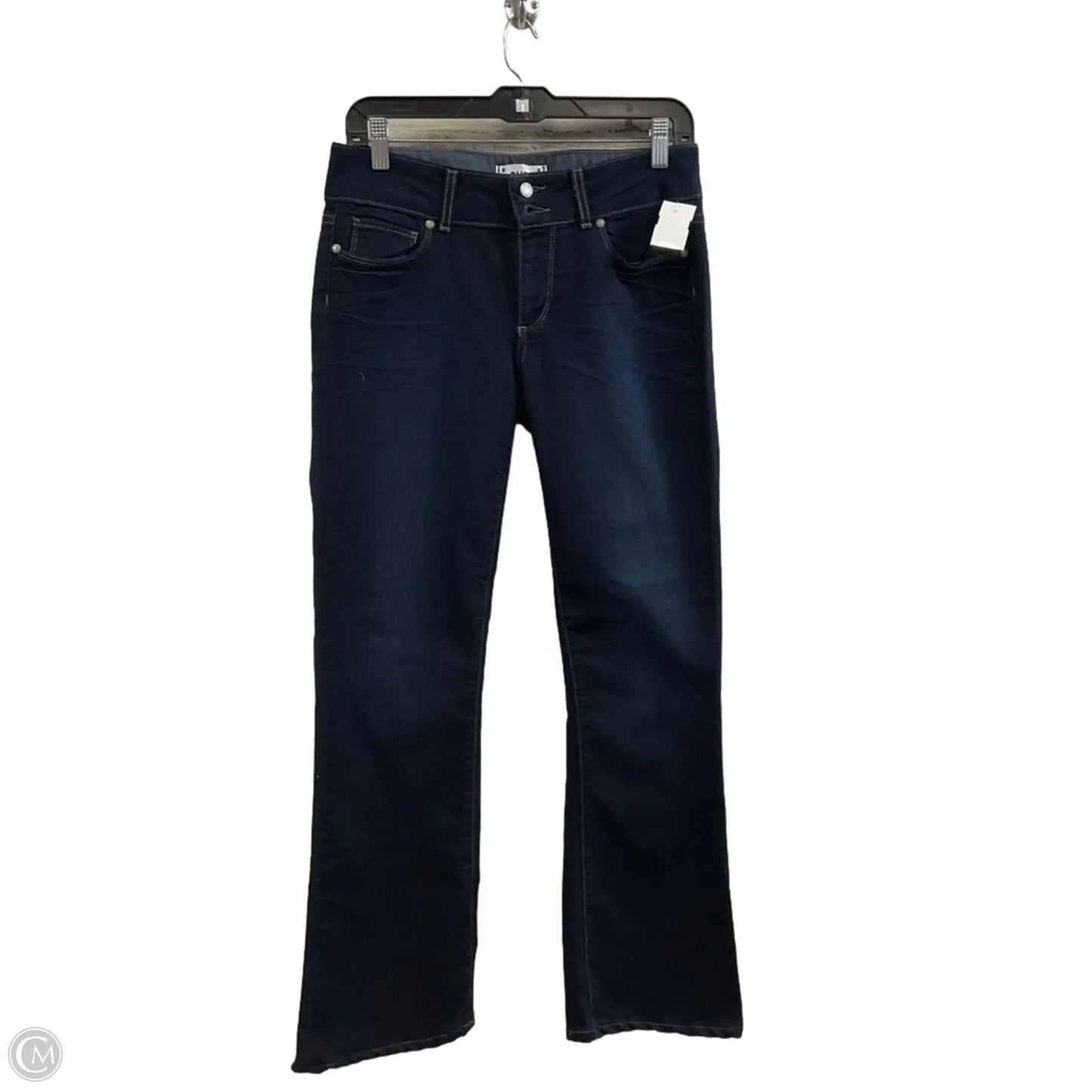 Jeans Flared By Paige In Blue Denim, Size: 6