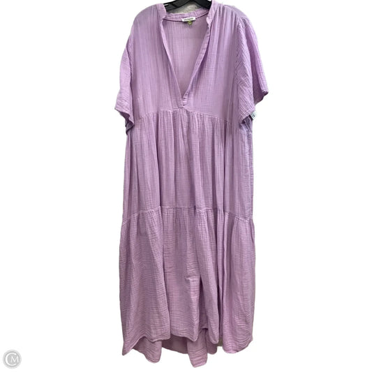 Dress Casual Maxi By CELANDINE In Purple, Size: 1x