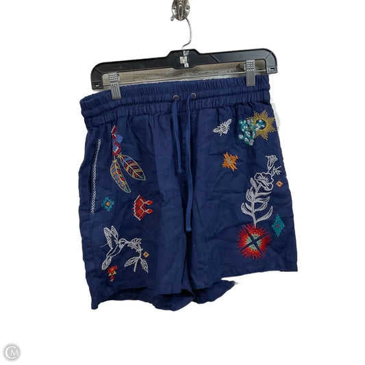 Shorts By Johnny Was In Blue, Size: S