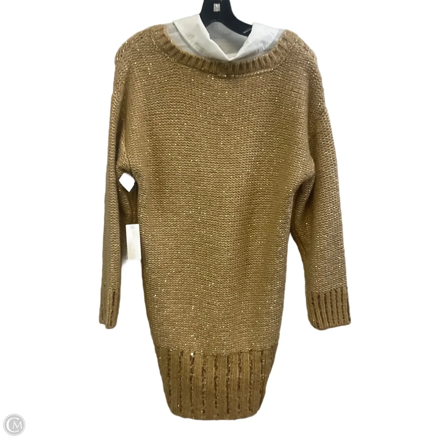 Sweater Cardigan By Anthropologie In Brown, Size: Xs