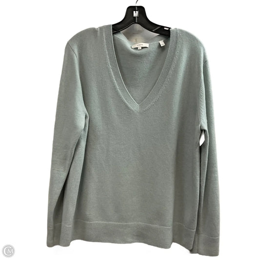 Sweater Cashmere By Vince In Blue, Size: L