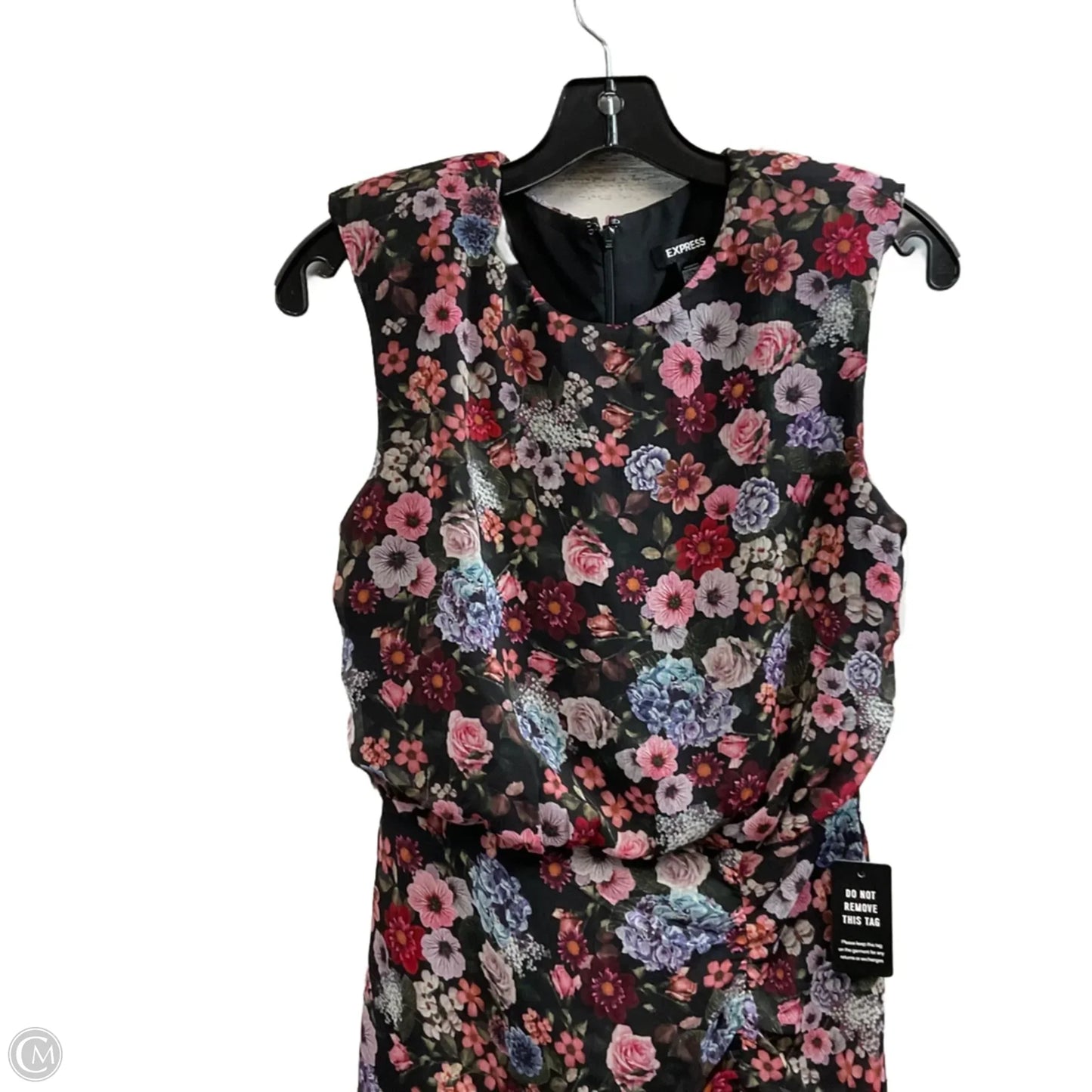 Dress Work By Express In Black, Size: S