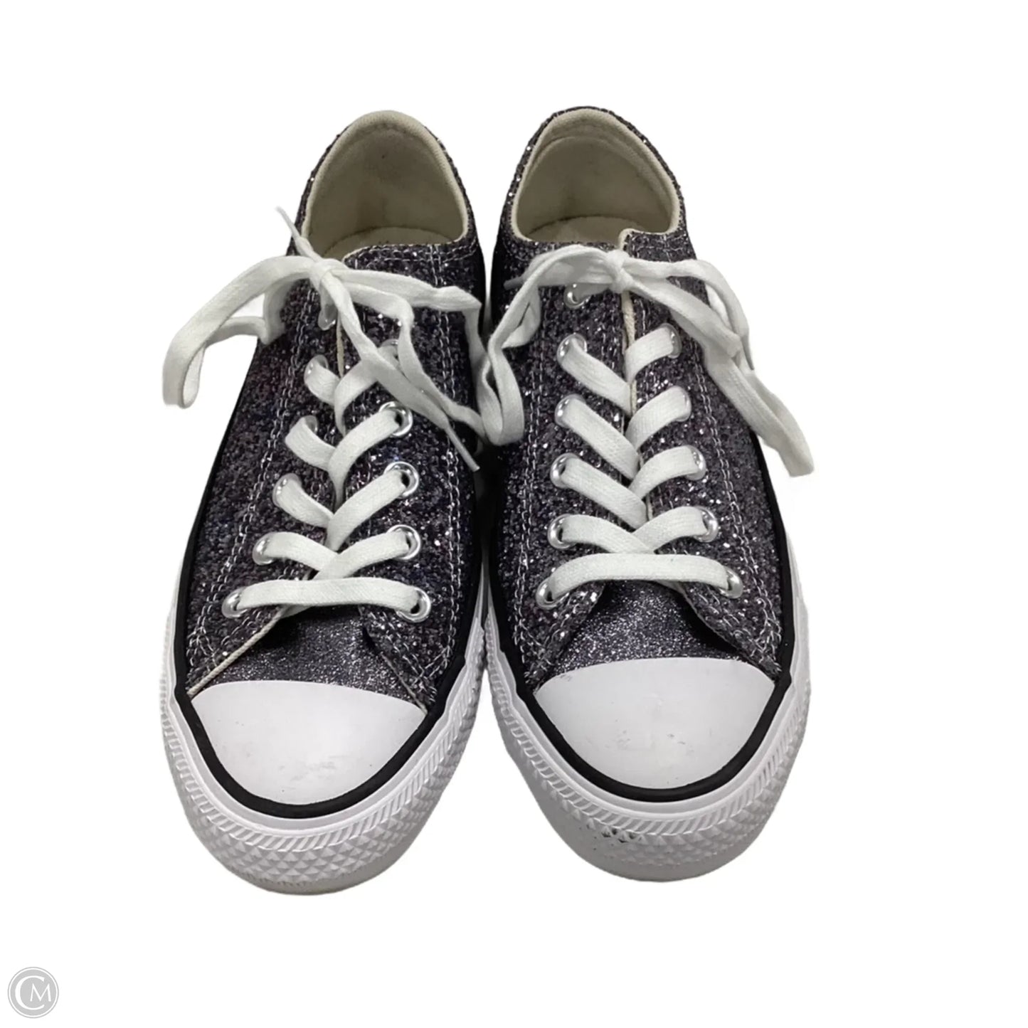 Shoes Sneakers By Converse In Silver, Size: 7