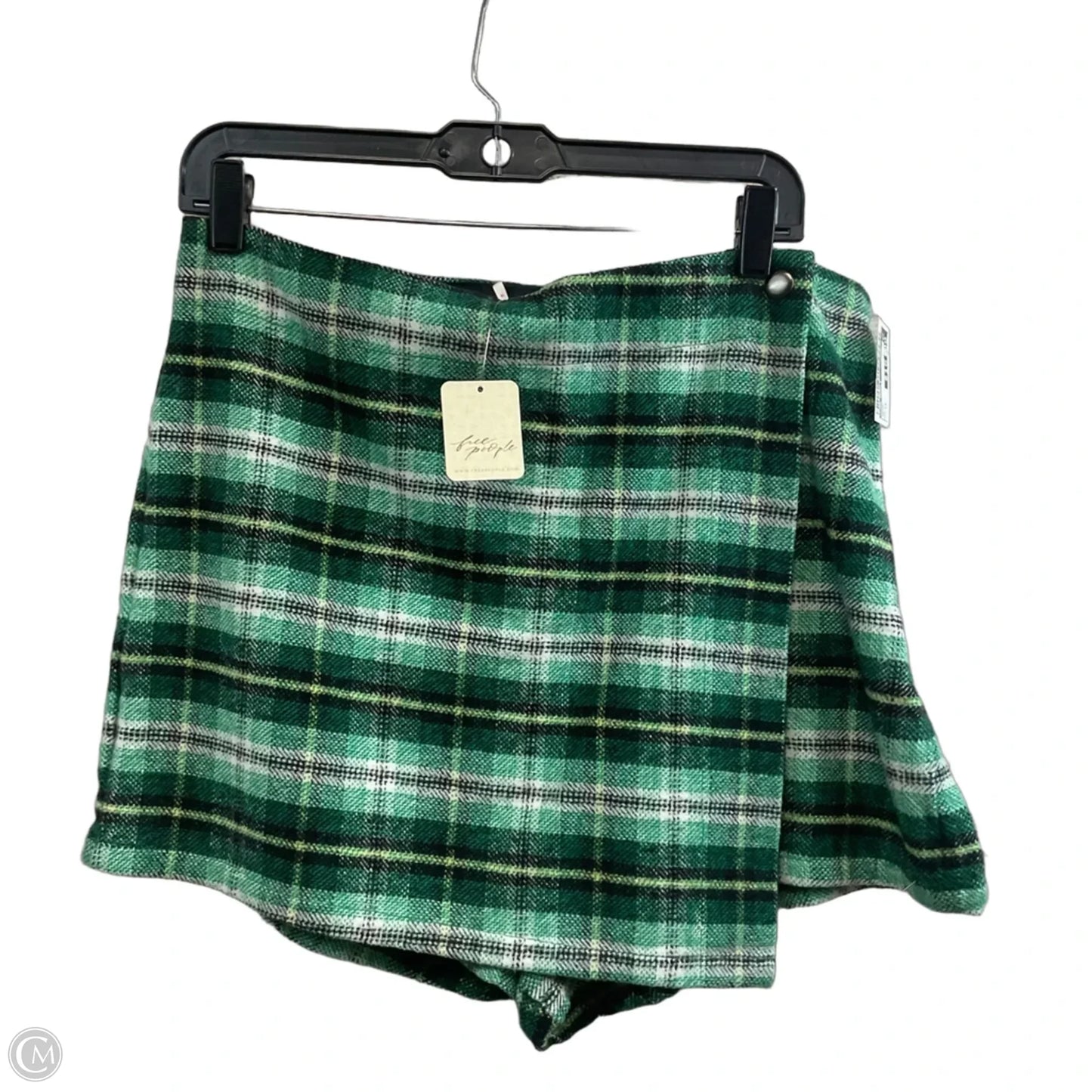 Skort By Free People In Green, Size: 14