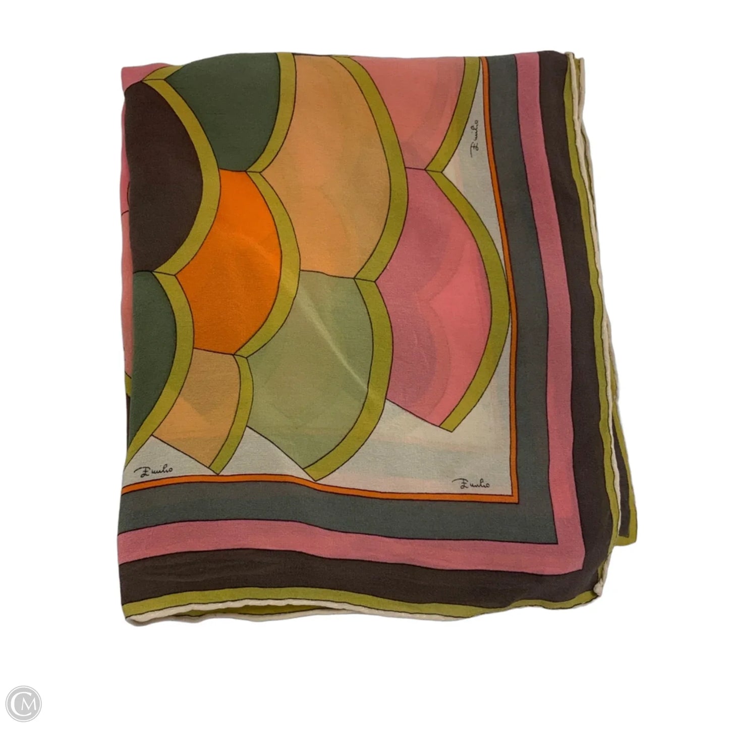 Scarf Luxury Designer By Emilio Pucci