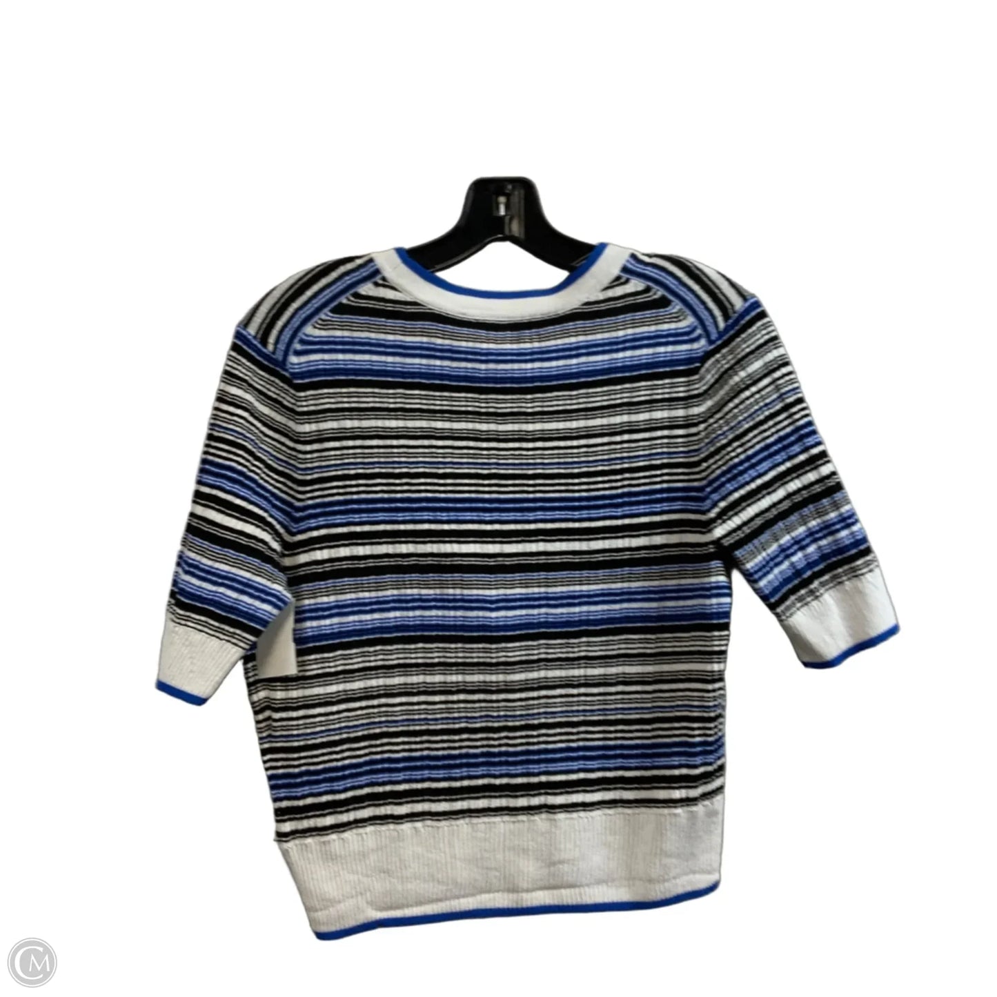 Sweater Short Sleeve By White House Black Market In Black, Size: M