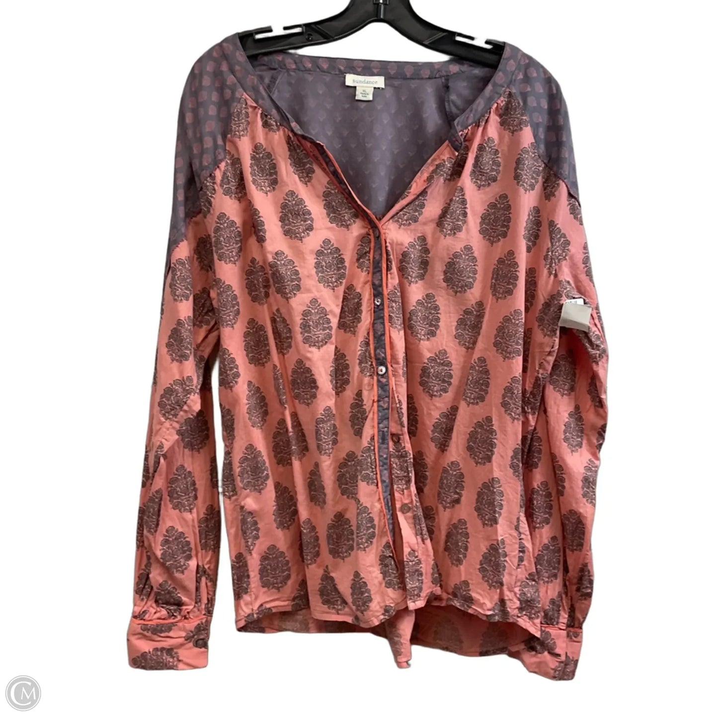Top Long Sleeve By Sundance In Pink, Size: Xl