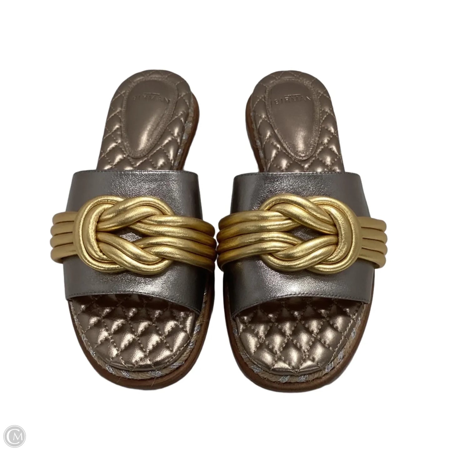 Sandals Flats By Alexandre Birman In Gold, Size: 8