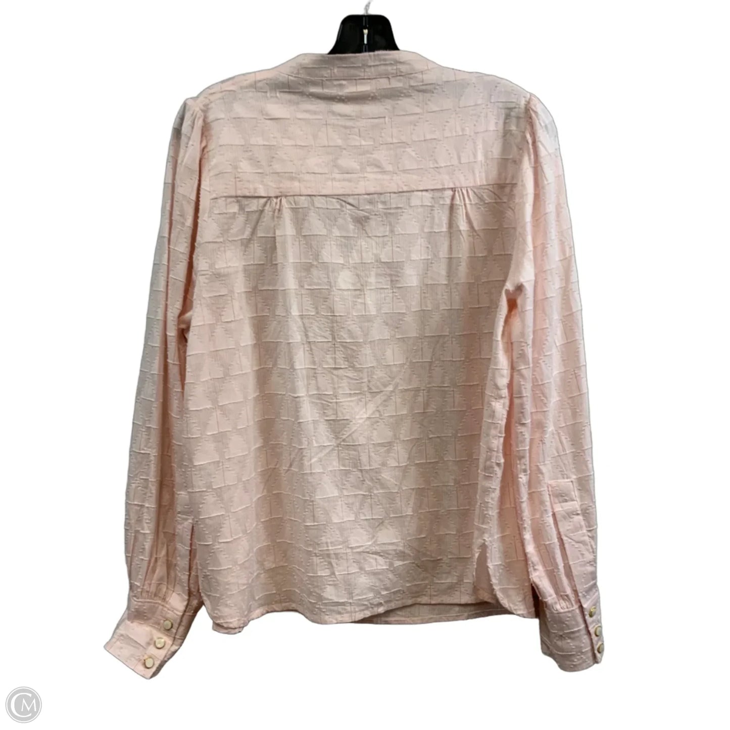 Blouse Long Sleeve By Roller Rabbit In Pink, Size: S