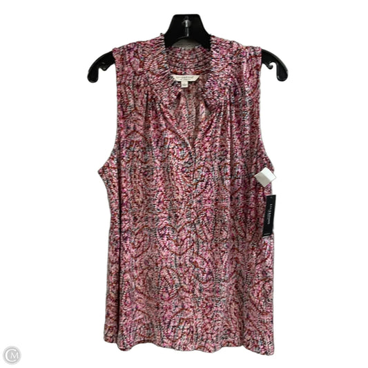 Top Sleeveless By Liverpool In Pink, Size: L