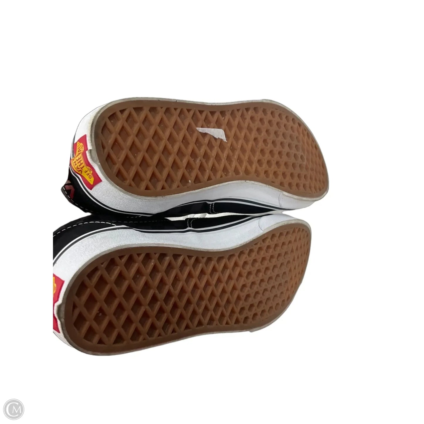 Shoes Sneakers By Vans In Black, Size: 6.5