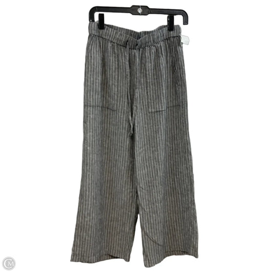 Pants Linen By Eileen Fisher In Black, Size: Xxs