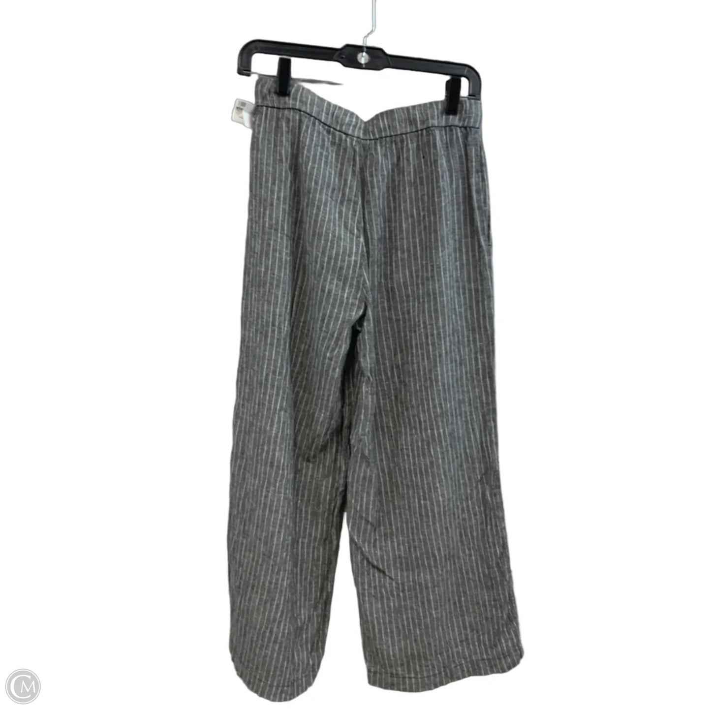 Pants Linen By Eileen Fisher In Black, Size: Xxs