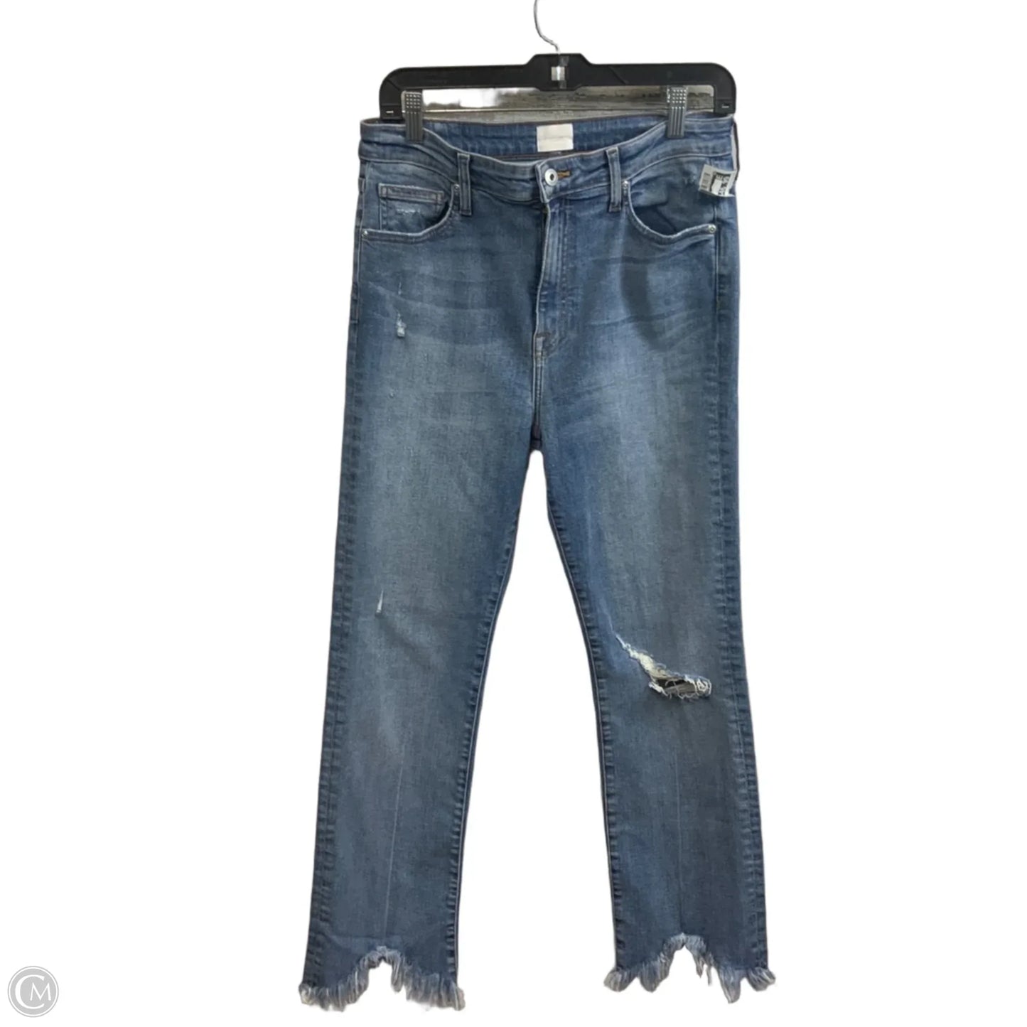 Jeans Straight By JONATHAN SIMKHAI In Blue Denim, Size: 10