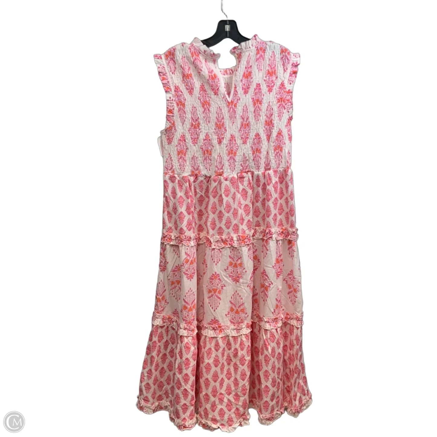 Dress Casual Maxi By Mudpie In Pink, Size: L