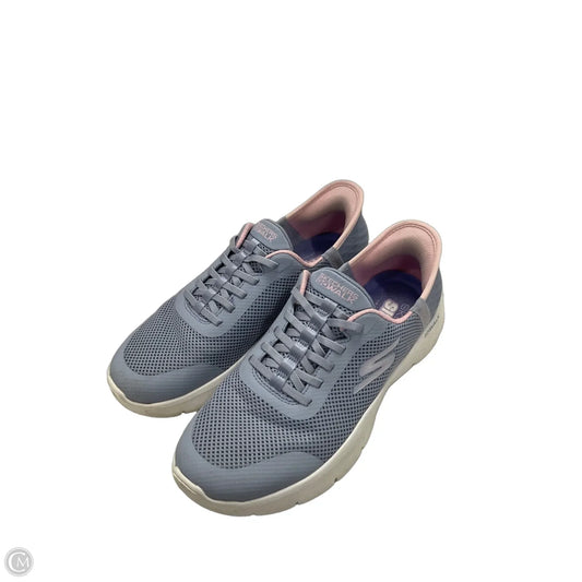 Shoes Athletic By Skechers In Blue, Size: 9.5
