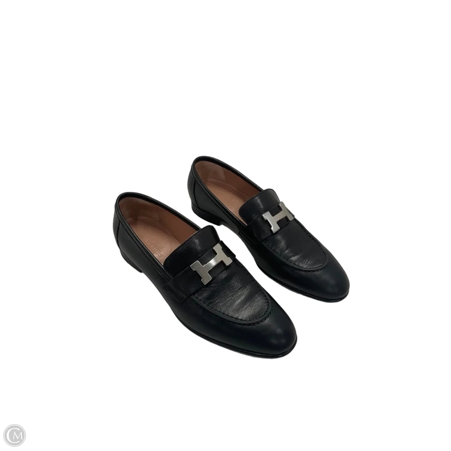 Shoes Luxury Designer By Hermes In Black, Size: 6