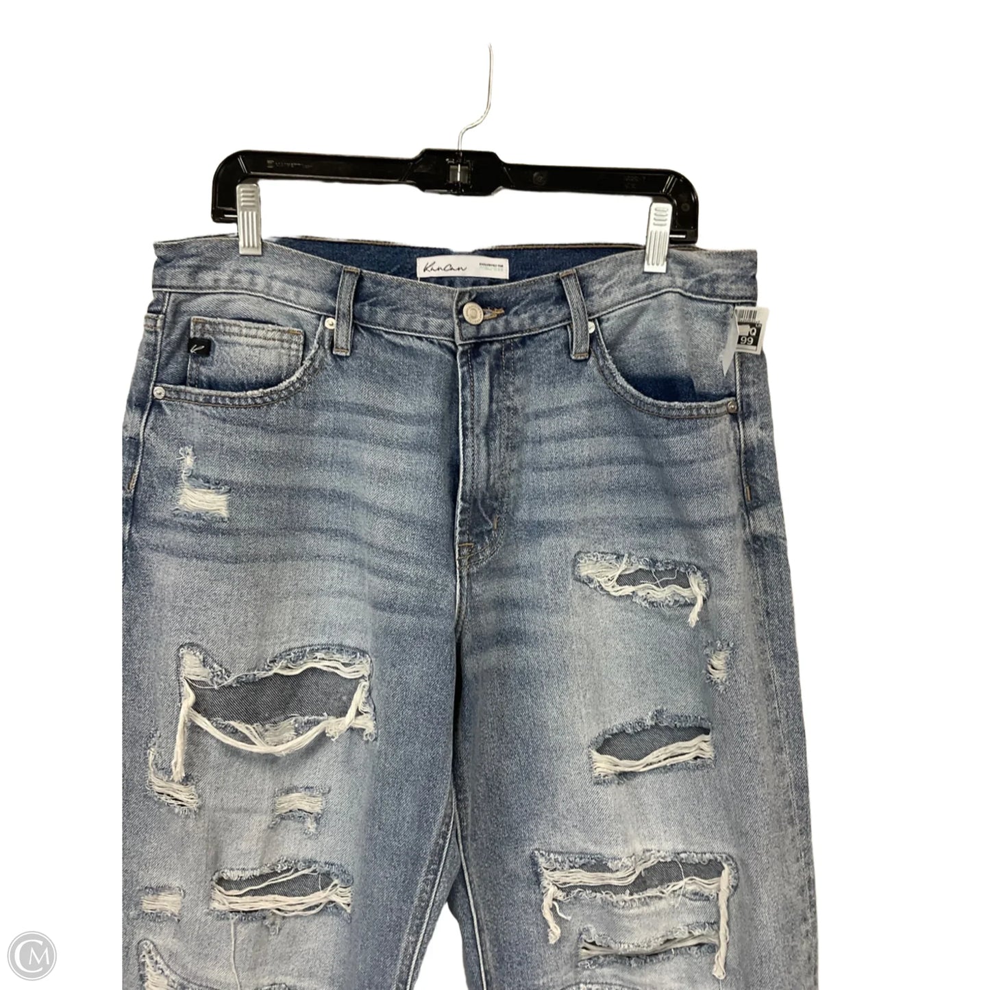 Jeans Straight By Kancan In Blue Denim, Size: 10