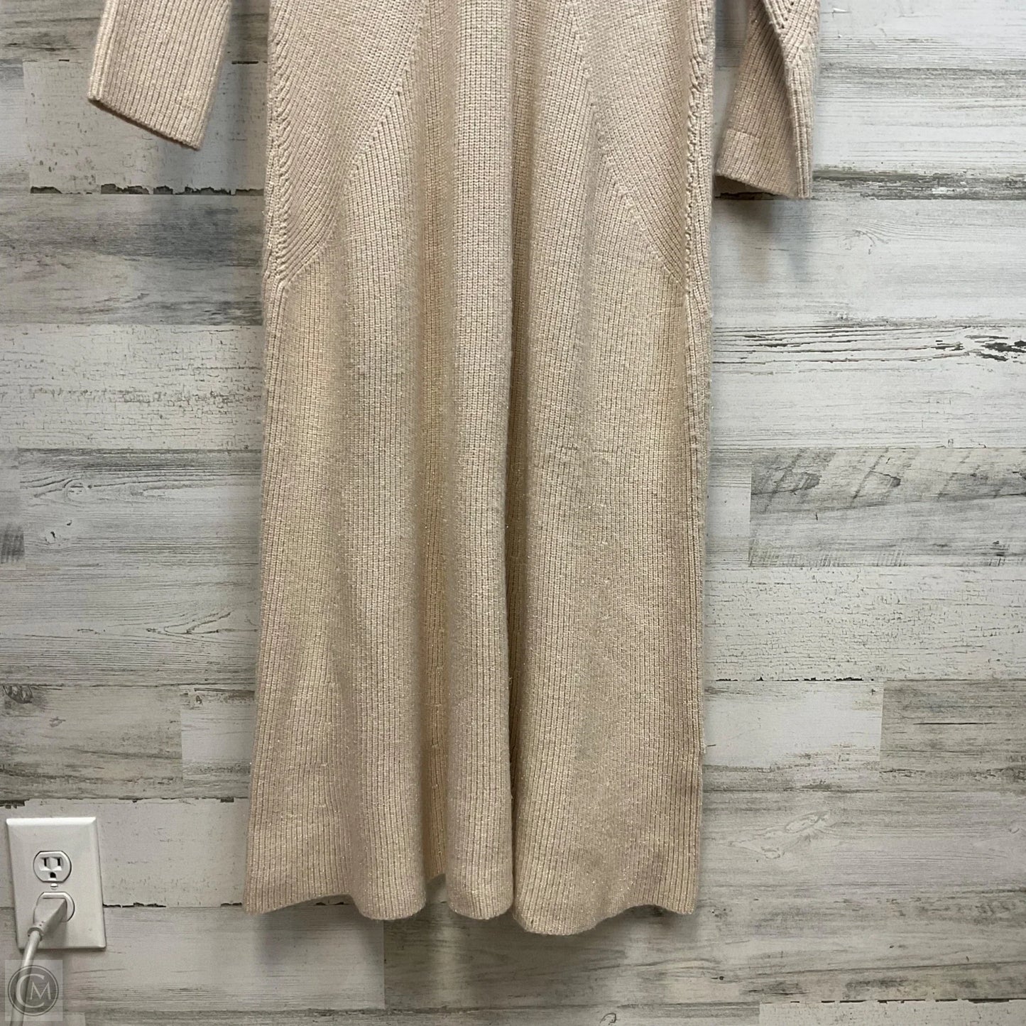 Dress Sweater By Express In Beige, Size: L
