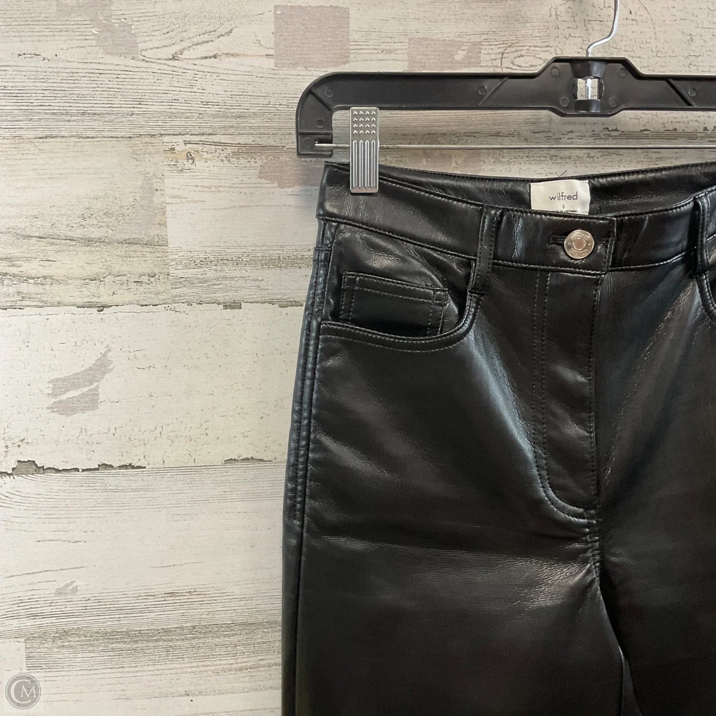 Pants Cropped By Wilfred In Black, Size: 0