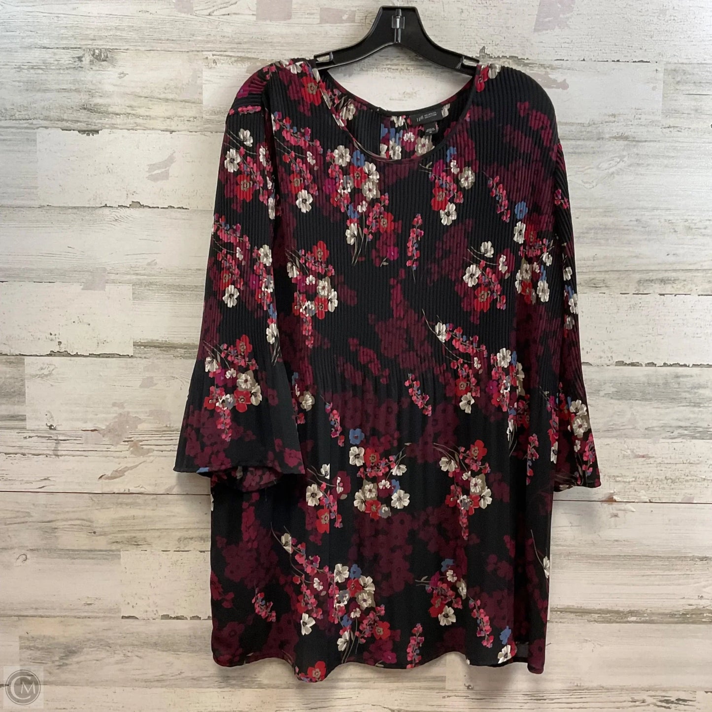 Top Long Sleeve By J. Jill In Black, Size: Xl