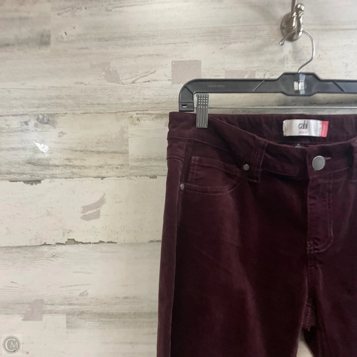 Pants Corduroy By Cabi In Purple, Size: 0