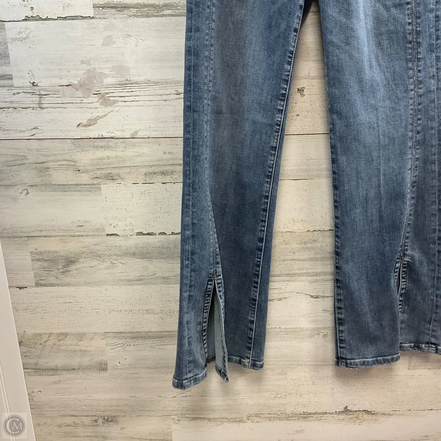 Jeans Flared By Liverpool In Blue Denim, Size: 8