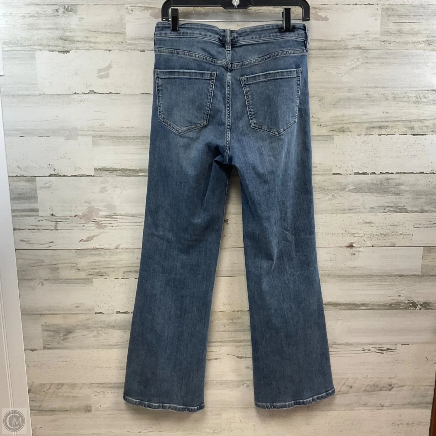 Jeans Flared By Liverpool In Blue Denim, Size: 8