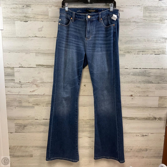 Jeans Boot Cut By Liverpool In Blue Denim, Size: 8