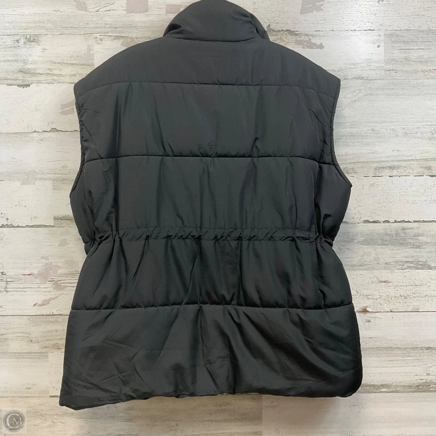 Vest Puffer & Quilted By Blu Pepper In Black, Size: L