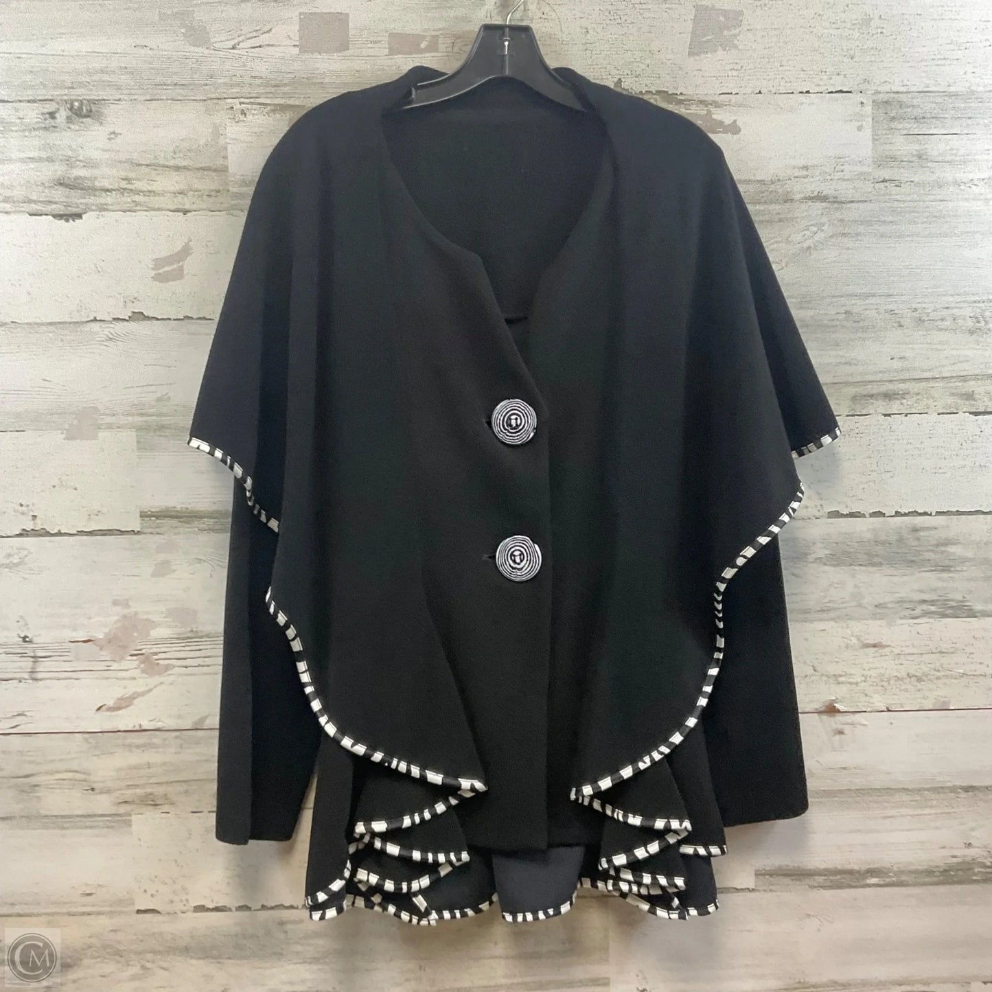 Jacket Other By Clothes Mentor In Black, Size: 1x