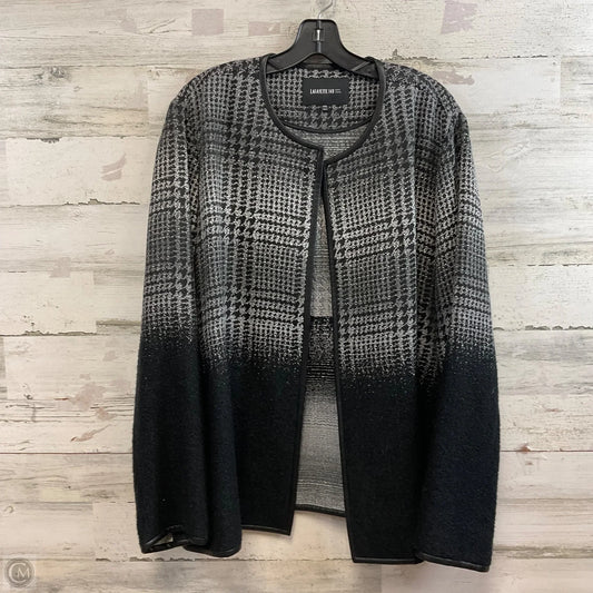 Jacket Designer By Lafayette 148 In Black, Size: Xxl