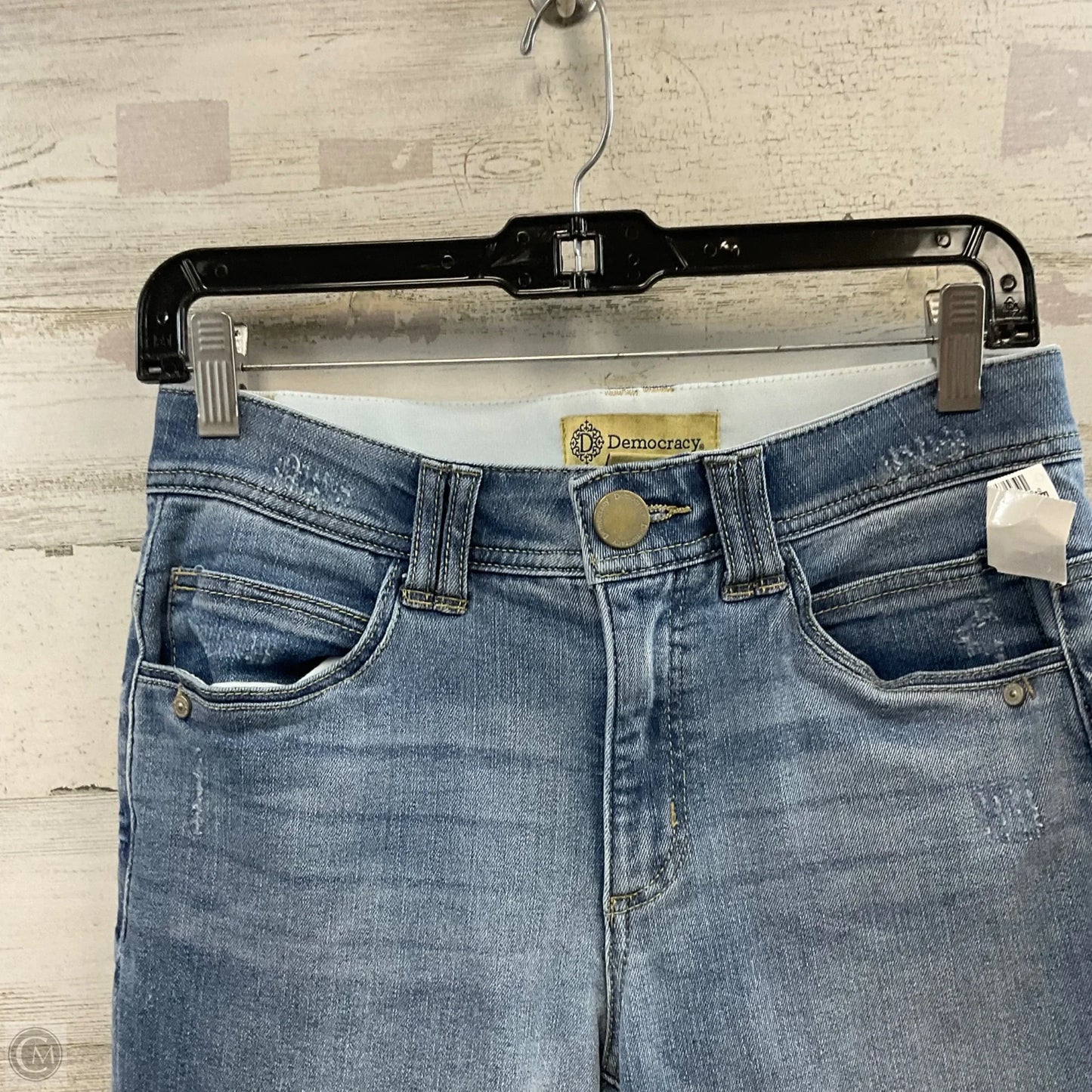 Jeans Wide Leg By Democracy In Blue Denim, Size: 4