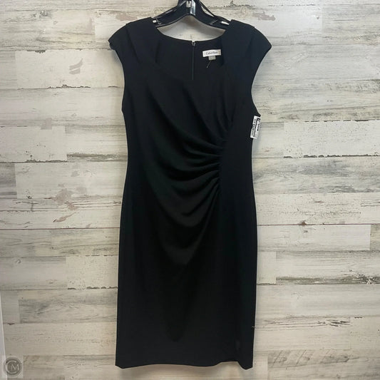 Dress Work By Calvin Klein In Black, Size: M