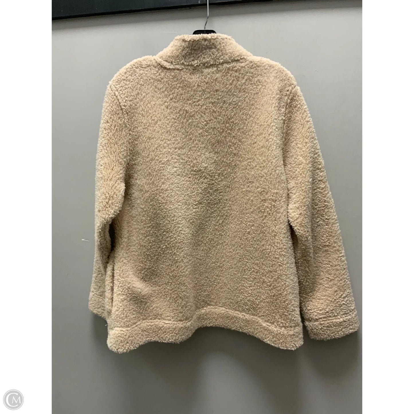 Top Long Sleeve By Nautica In Tan, Size: L