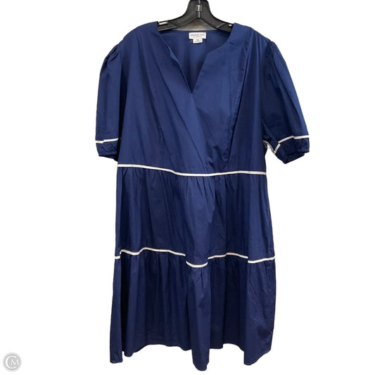 Dress Casual Short By Chicsoul In Navy, Size: 3x