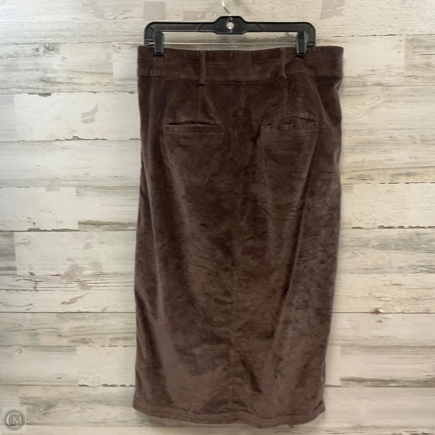 Skirt Maxi By Pilcro In Brown, Size: 14
