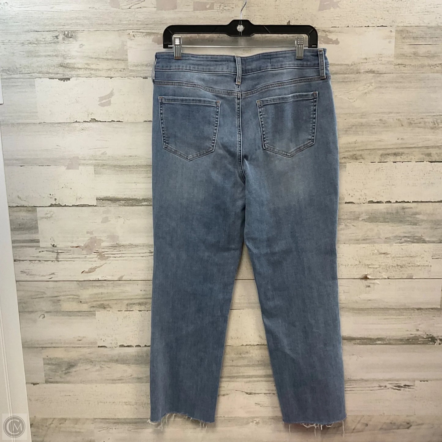 Jeans Straight By Not Your Daughters Jeans In Blue Denim, Size: 10