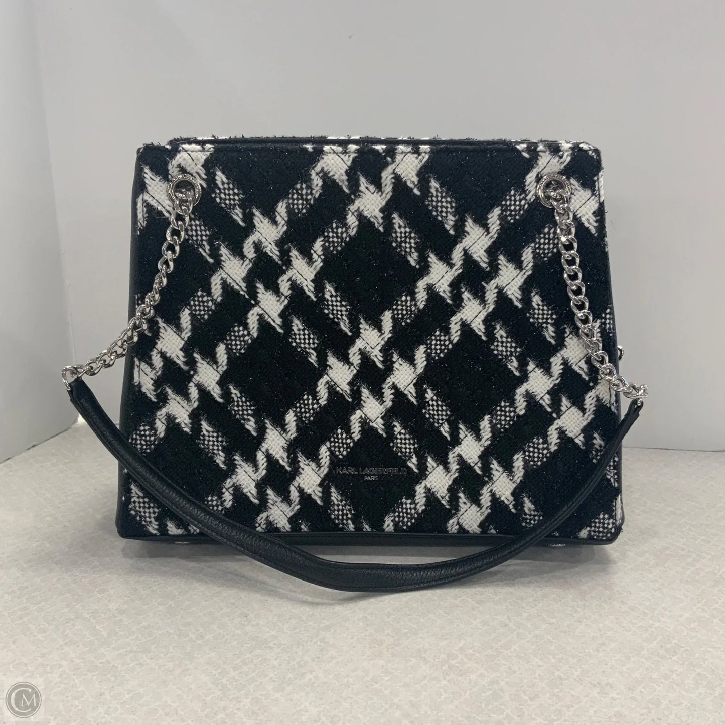 Handbag Designer By Karl Lagerfeld, Size: Large