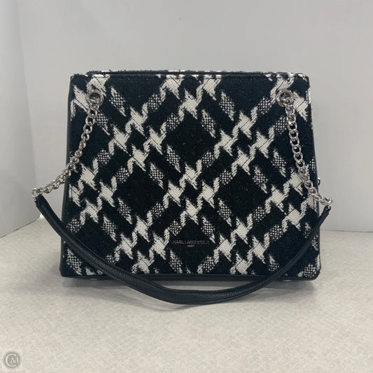 Handbag Designer By Karl Lagerfeld, Size: Large