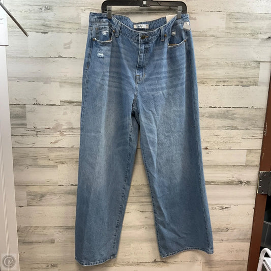 Jeans Wide Leg By REDY In Blue Denim, Size: 12