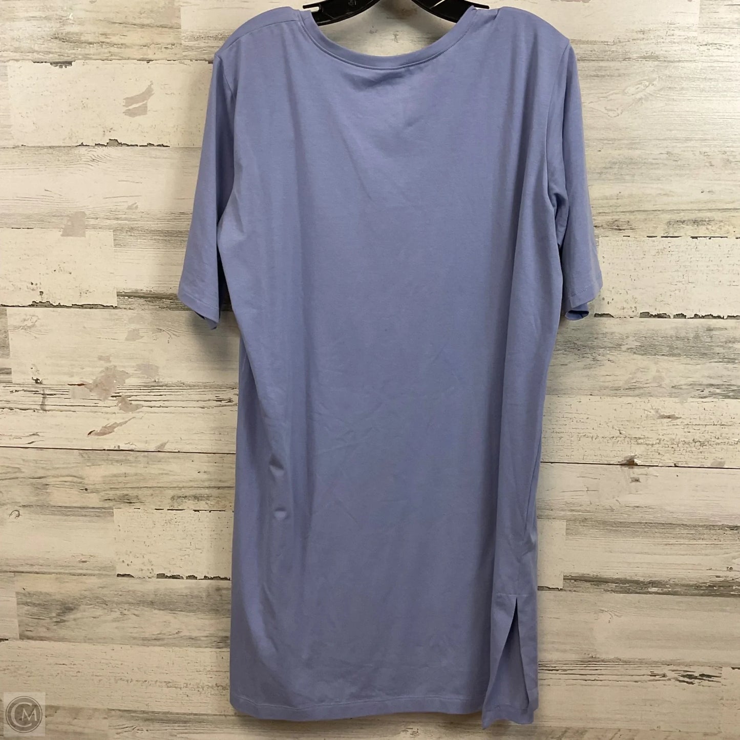 Tunic Short Sleeve By Eileen Fisher In Blue, Size: M