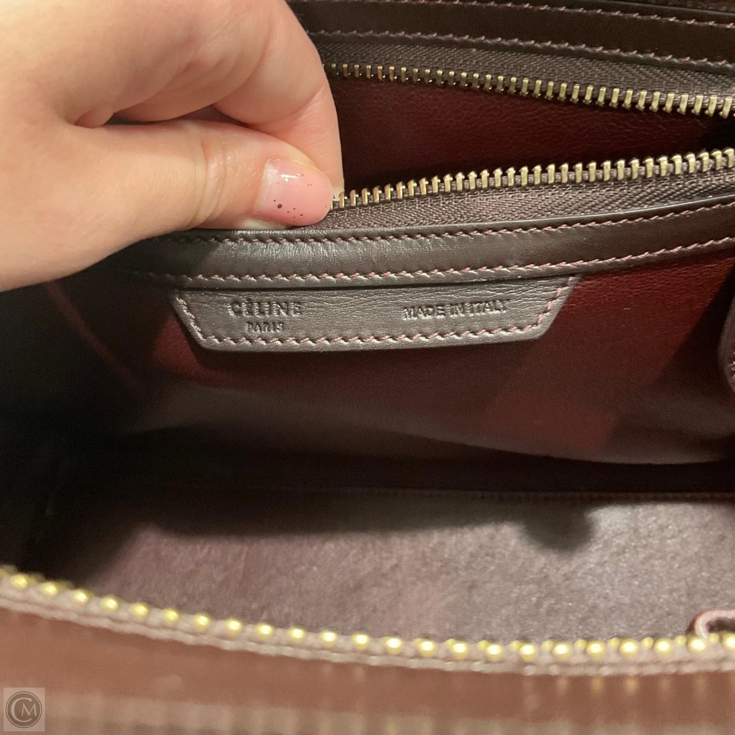 Handbag Luxury Designer By Celine, Size: Large