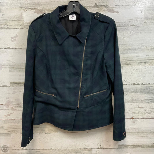 Jacket Moto By Cabi In Green, Size: M