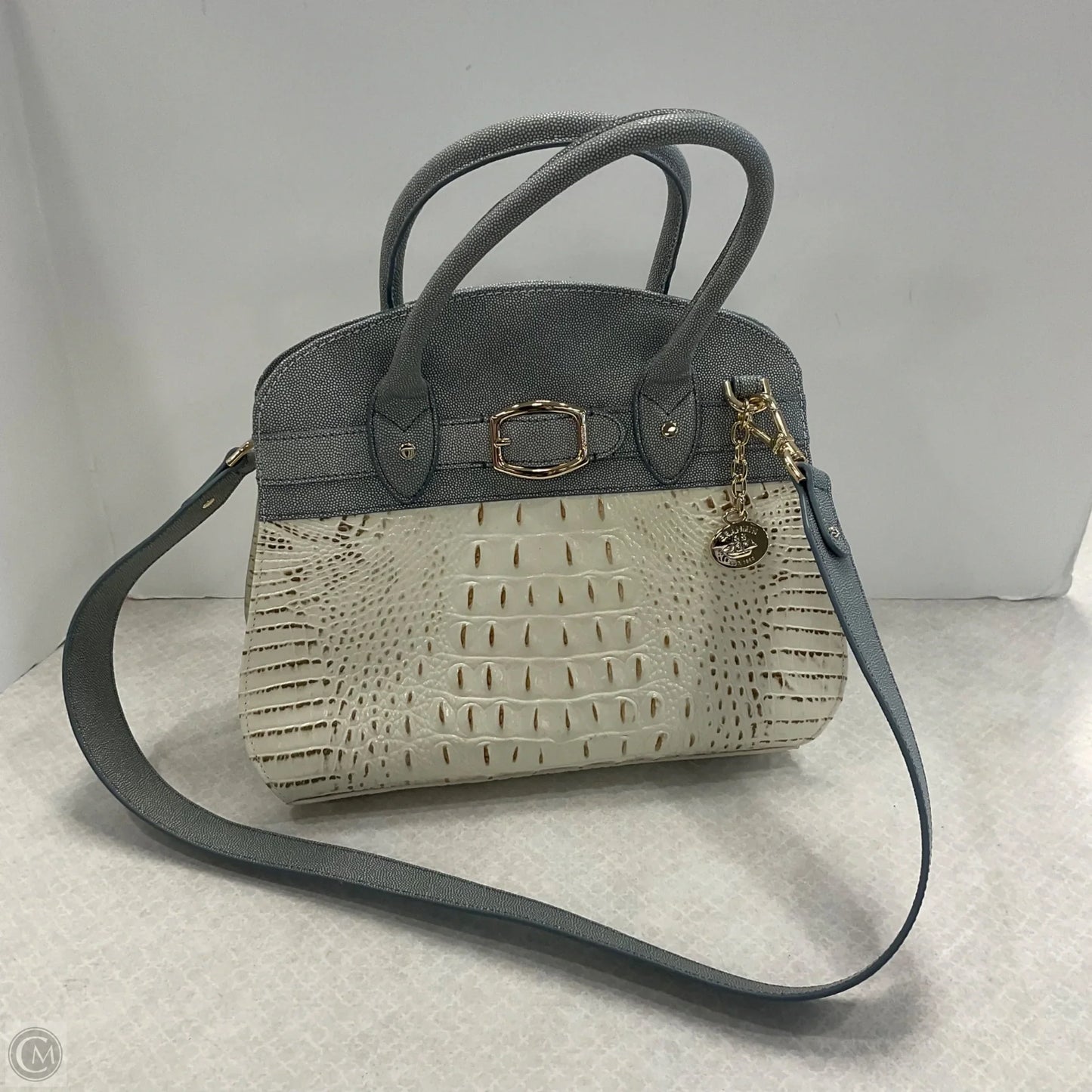 Handbag Designer By Brahmin, Size: Medium