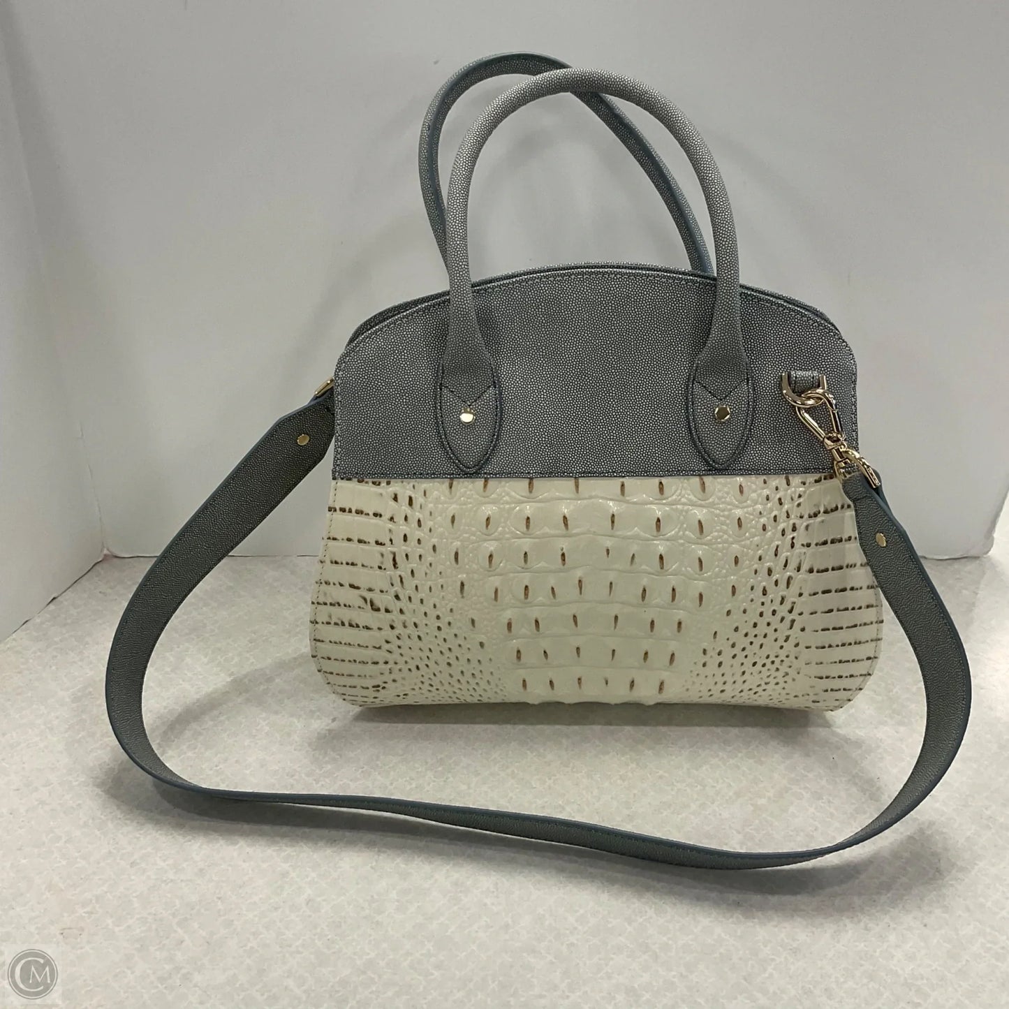 Handbag Designer By Brahmin, Size: Medium